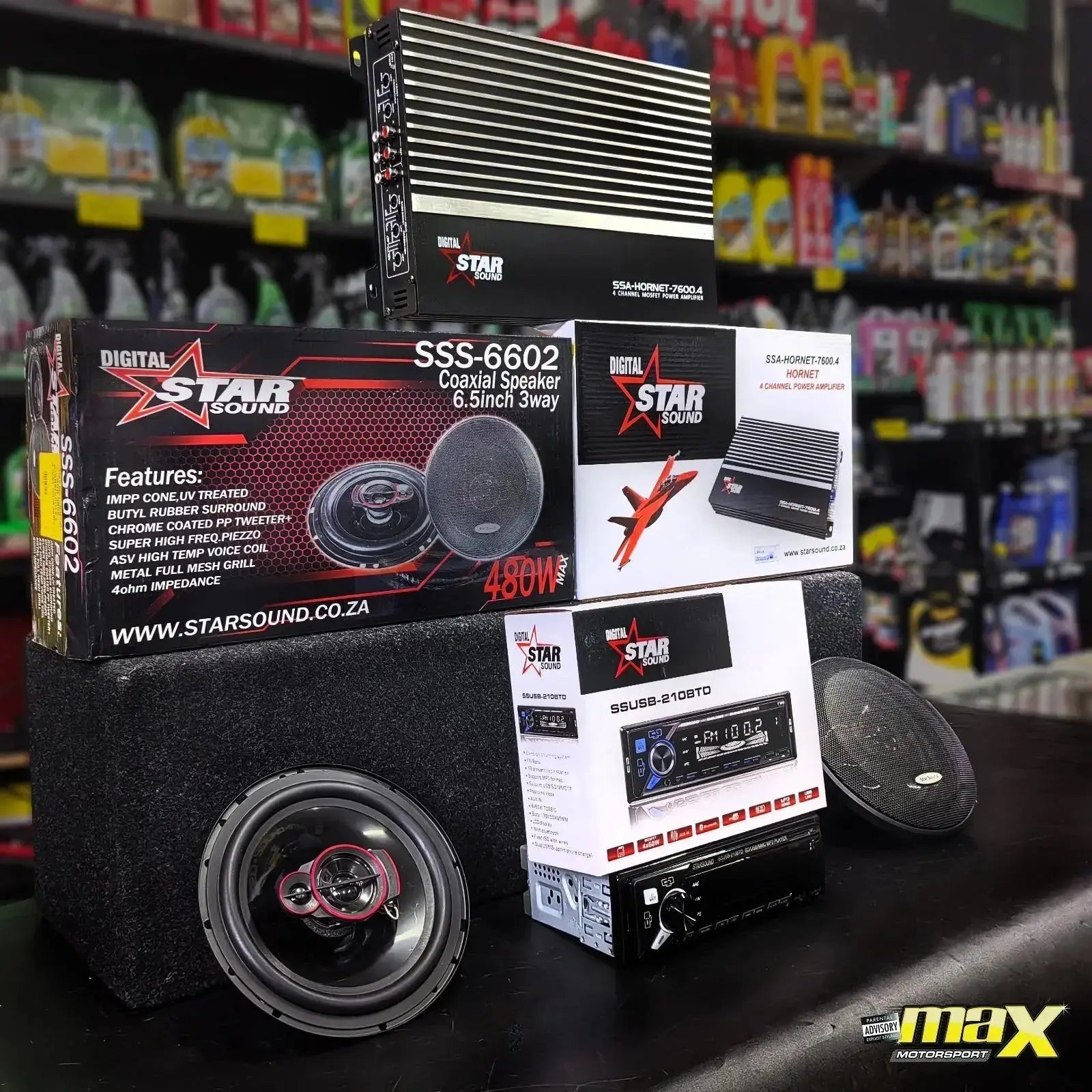 Star Sound Kick Start Audio Combo +FREE Super Tweeter