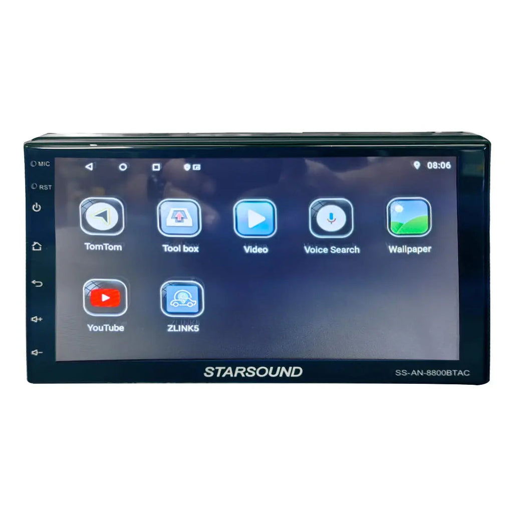 Star Sound SS-AN-8800BTAC 7 Inch Android Multi-Media System With Android Auto & Apple Car Play