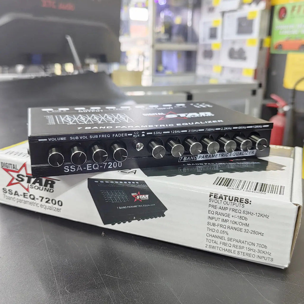 Star Sound SSA-EQ-7200 7 Band Equalizer