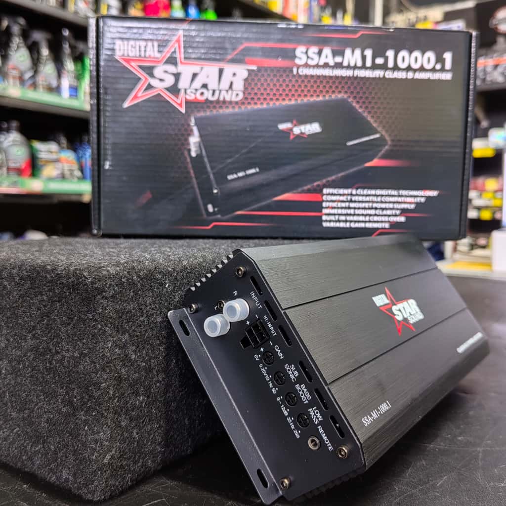 Star Sound SSA-M1-1000.1 Compact Mini Monoblock Amplifier