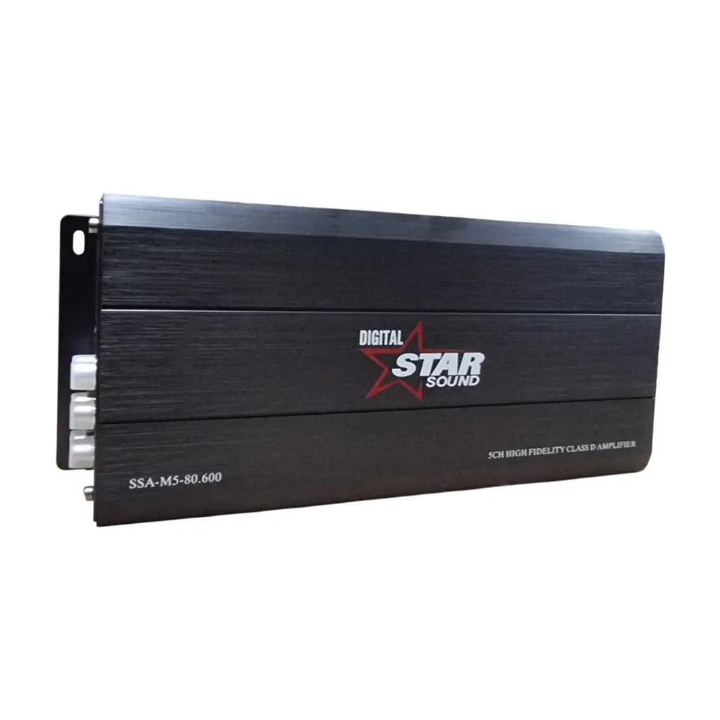 Star Sound SSA-M5-80-600 High Fidelity Class-D 5-Channel Amplifier