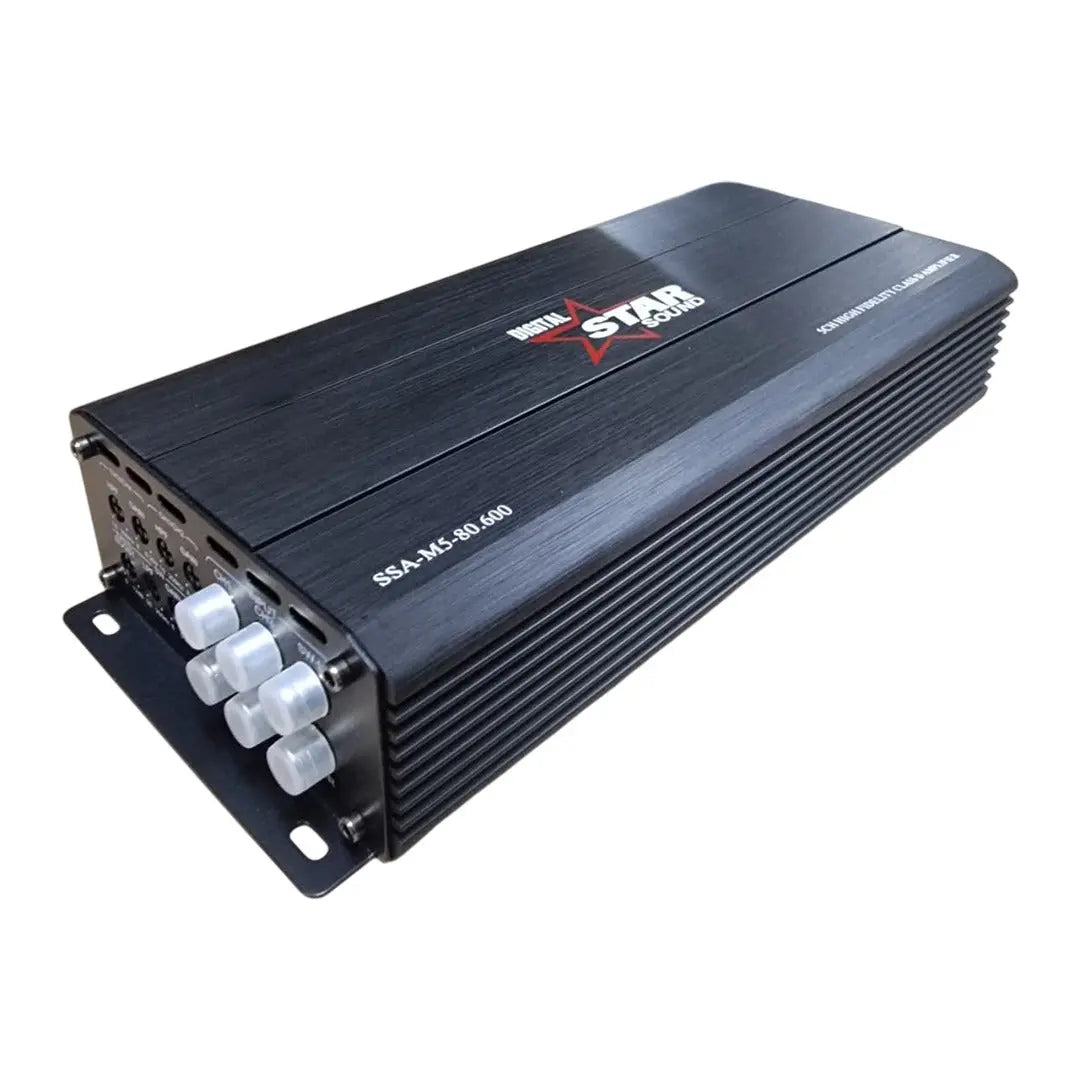 Star Sound SSA-M5-80-600 High Fidelity Class-D 5-Channel Amplifier