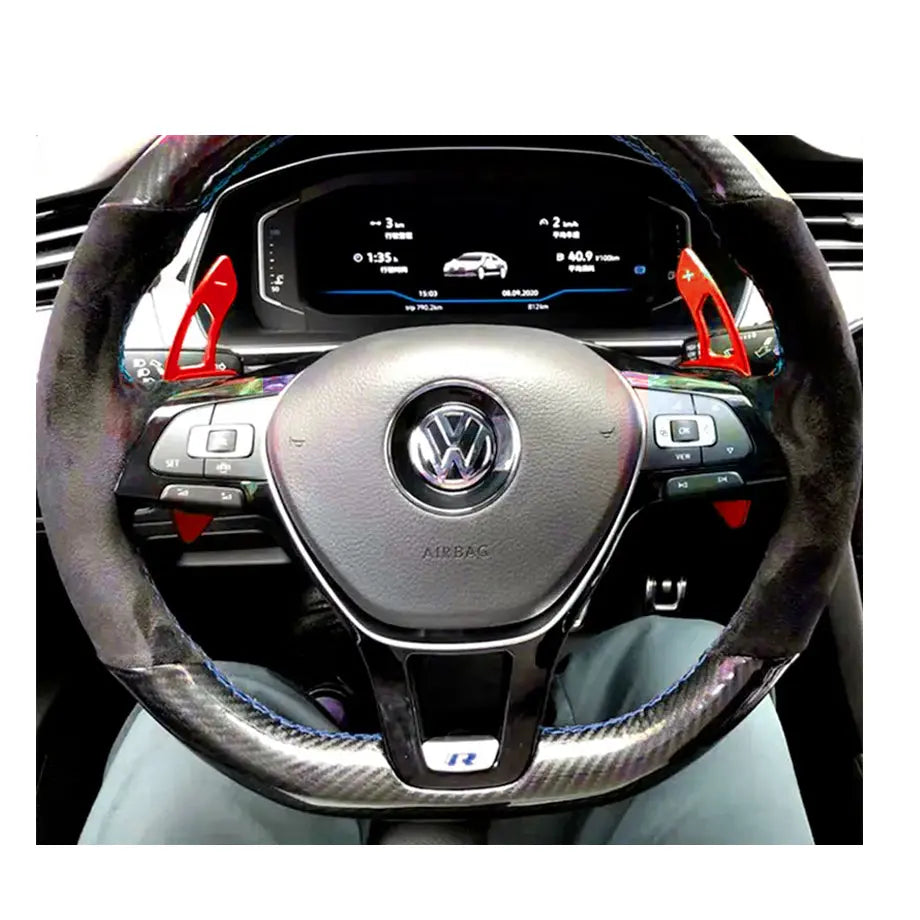 Suitable To Fit - VW Golf 8 Aluminium Paddle Shift Extensions