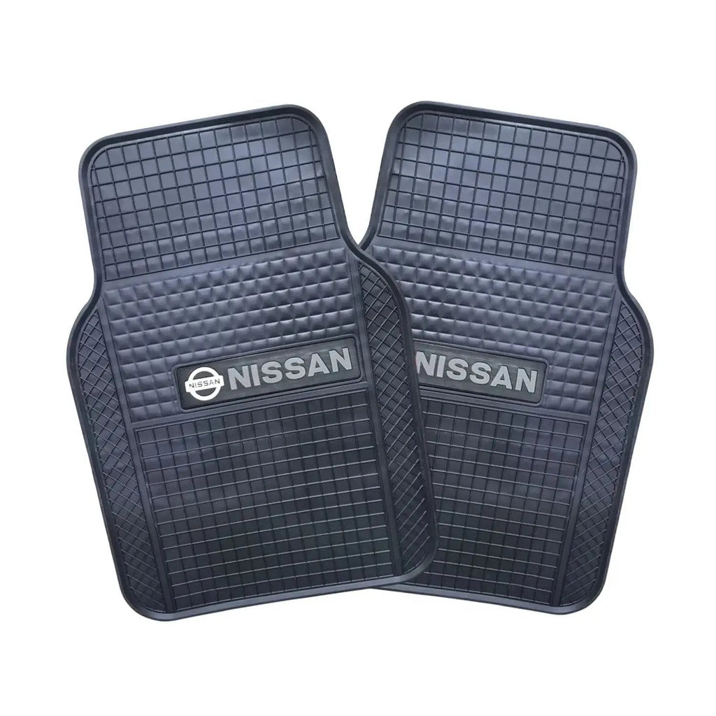 Suitable To Fit - Nissan 5-Piece Rubber Car Mats (Grey)