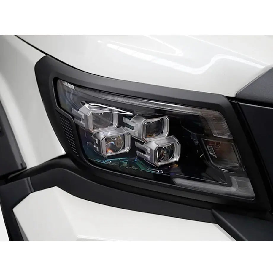 Suitable To Fit - Nissan Navara (21-On) Matte Black Accessories Kit (17-Piece)