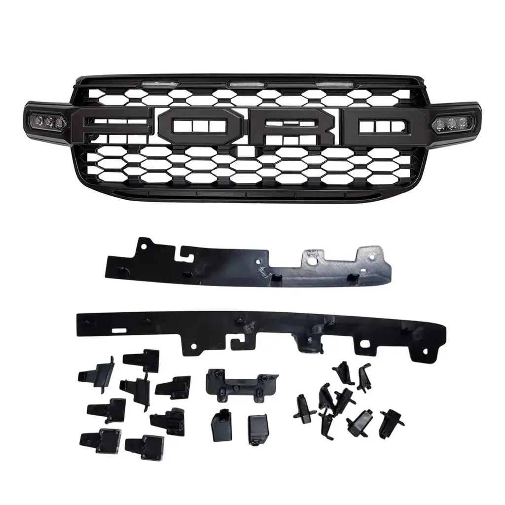 Suitable To Fit - Ranger Next Gen (22-On) Dual-Function Projector DRL LED Upgrade Grille