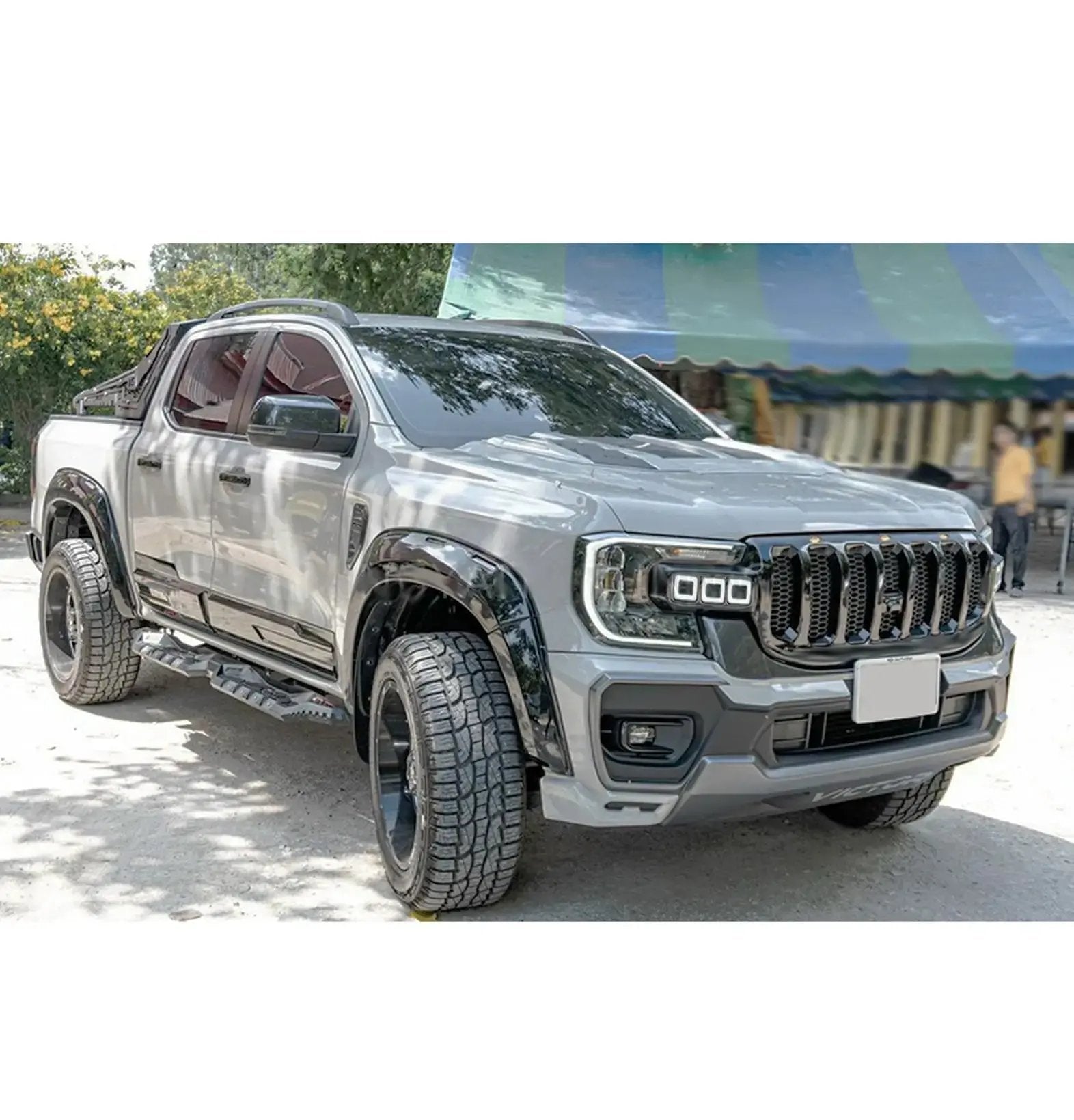 Suitable To Fit - Ranger Next Gen (22-On) Dual-Function DRL LED Upgrade Grille