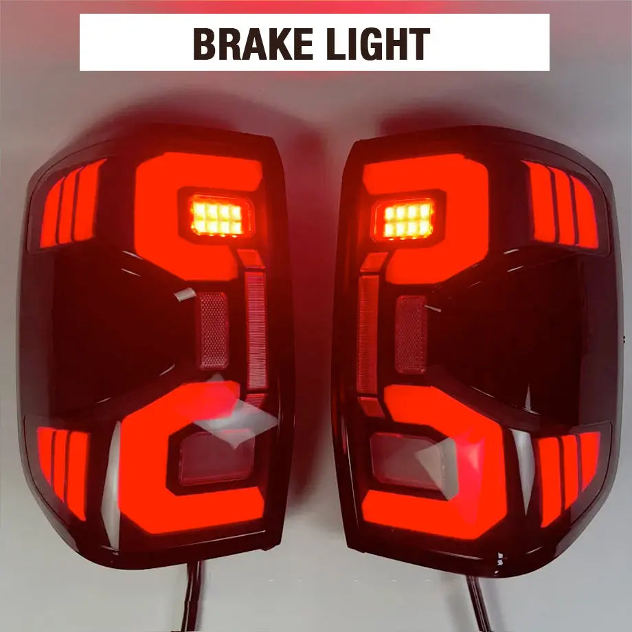 Suitable To Fit - Ranger Next Gen (22-On) Smoked Black 3D Bar Style LED Tailights