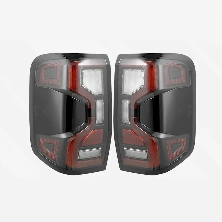 Suitable To Fit - Ranger Next Gen (22-On) Smoked Black Raptor Style LED Tailights