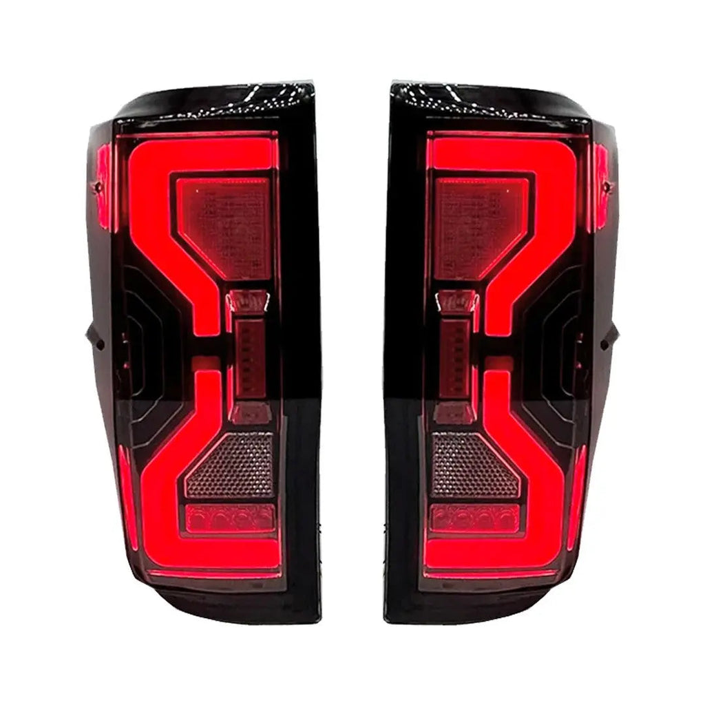 Suitable To Fit -  Ranger T6/T7/T8 (12-22) Next Gen Raptor Style Smoked Black LED Taillights