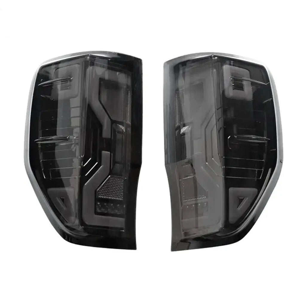 Suitable To Fit -  Ranger T6/T7/T8 (12-22) Next Gen Raptor Style Smoked Black LED Taillights