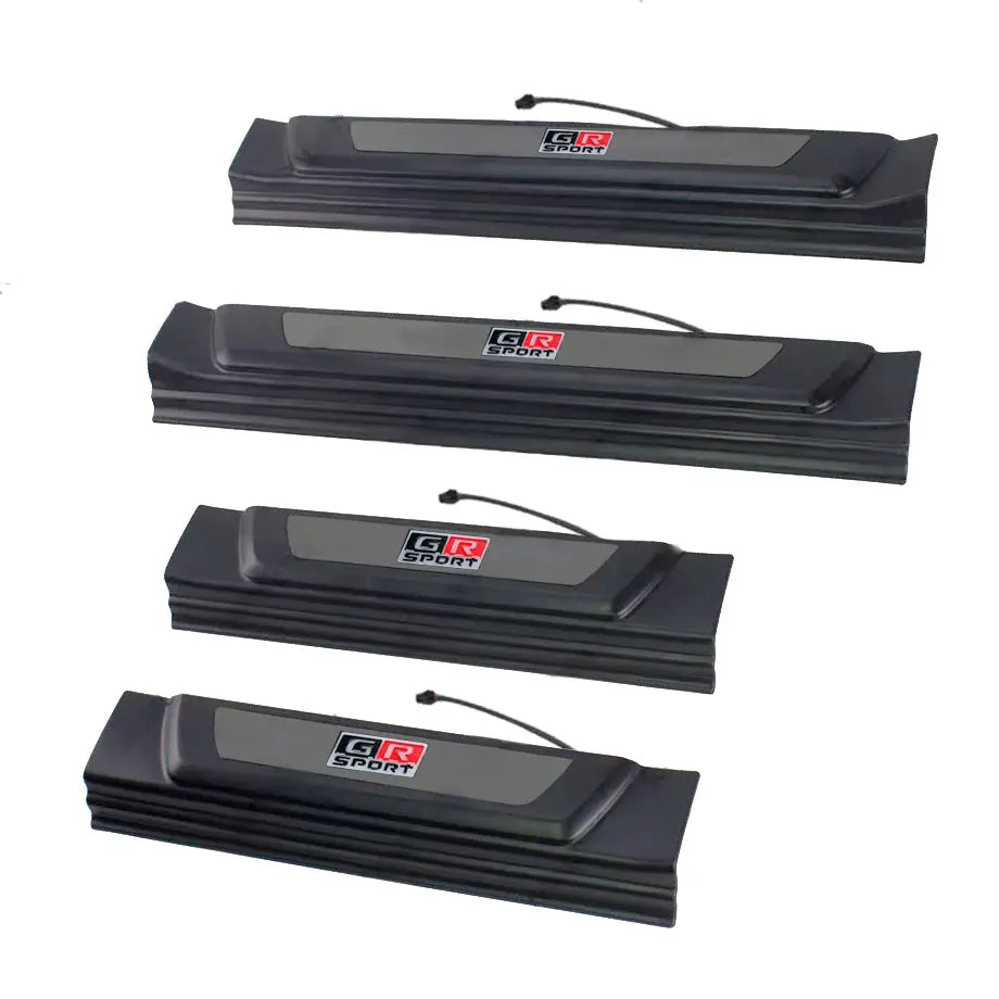 Suitable To Fit -Toyota Hilux (15-On) GR Sport Style LED Light Up Door Sills