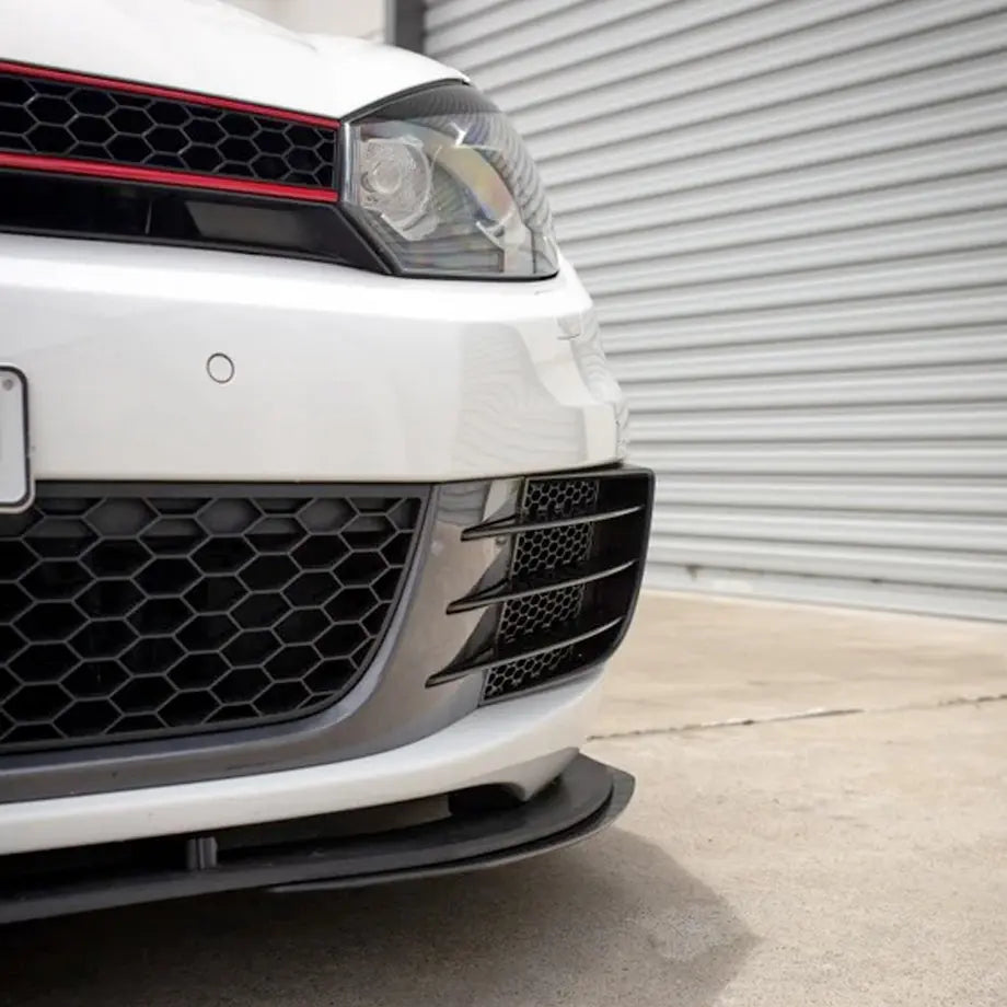 Suitable To Fit - VW Golf 6 Gloss Black Fog Covers (Pair)