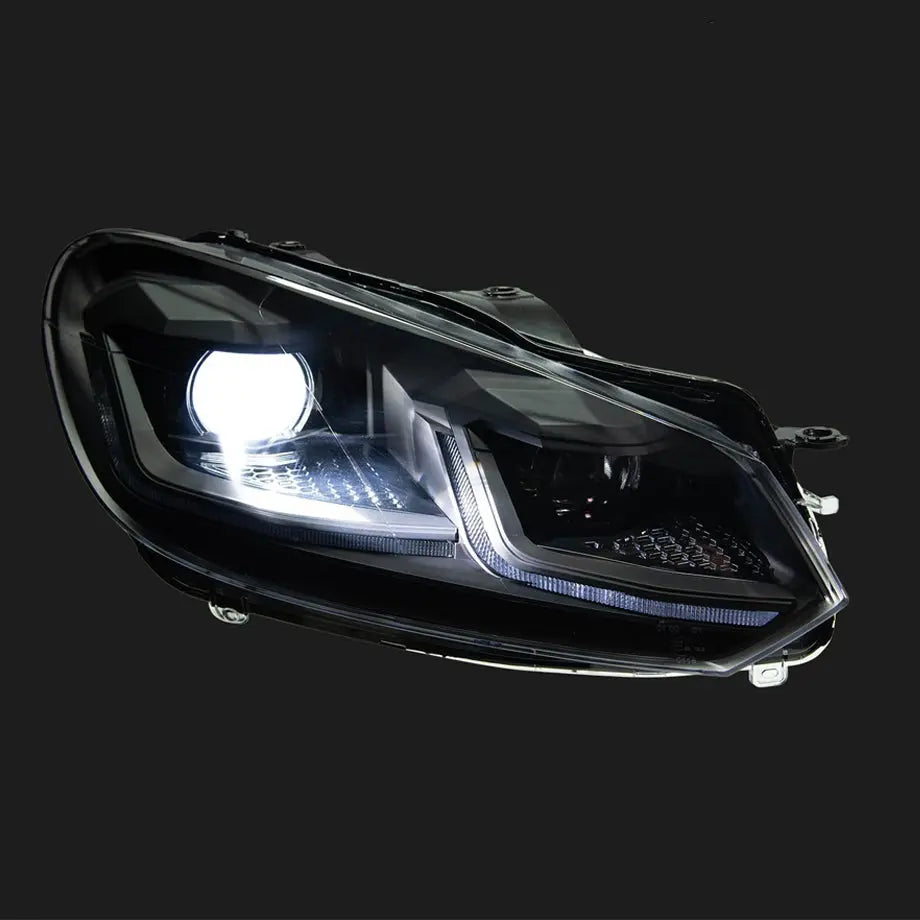 Suitable To Fit - VW Golf 6 LED Projector Headlight - Golf 7.5 GTI Style