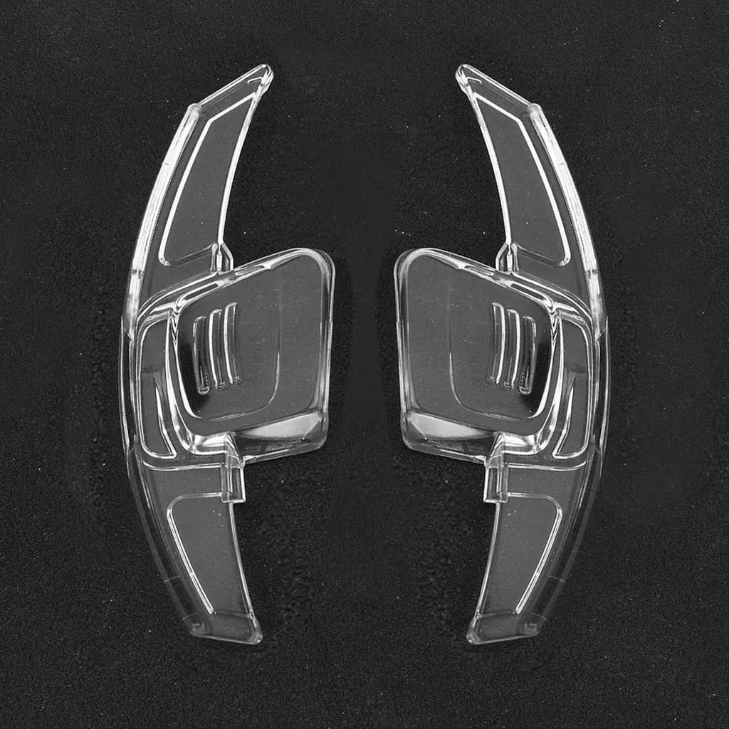 Suitable To Fit - VW Golf 8 Acrylic Ghost Paddle Shift Extensions