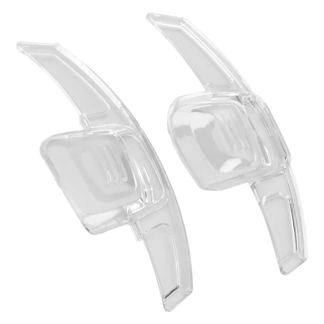 Suitable To Fit - VW Golf 8 Acrylic Ghost Paddle Shift Extensions