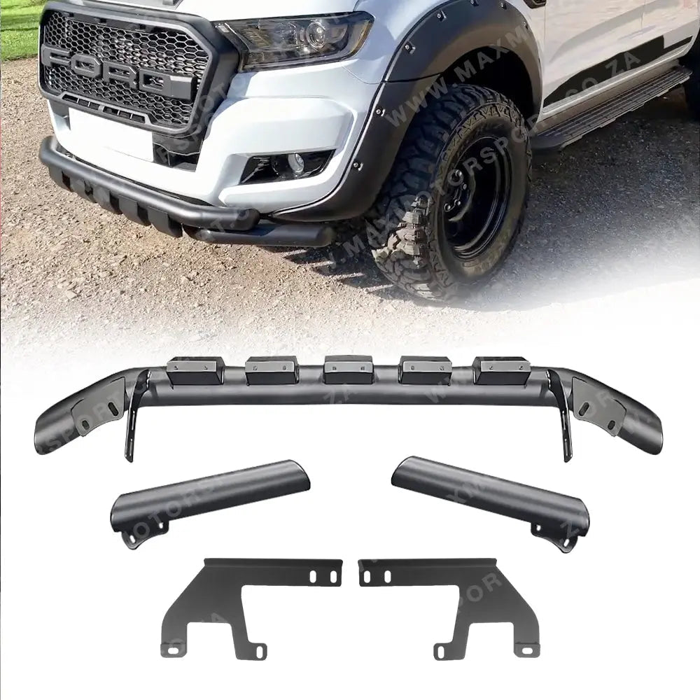 Suitable To Fit - Ranger T6 / T7 / T8 (12-21) Matte Black Lower Nudge Bar