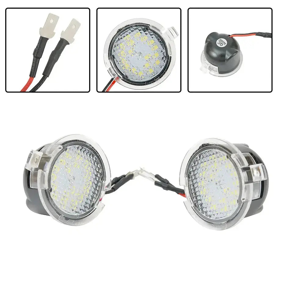 Suitable To Fit - Ranger T6 / T7 / T8 (12-21) Side Mirror LED Puddle Light