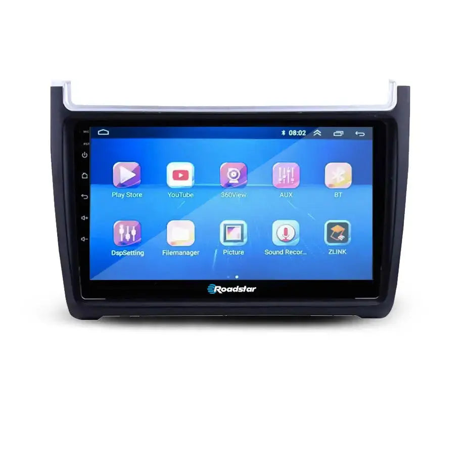 Suitable To Fit VW Polo 6 GTI / TSI (12-On) - 9 Inch Roadstar Android Entertainment & GPS System