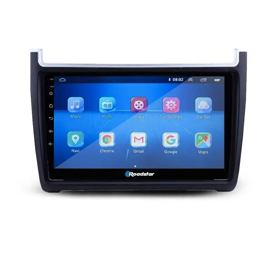 Suitable To Fit VW Polo 6 GTI / TSI (12-On) - 9 Inch Roadstar Android Entertainment & GPS System