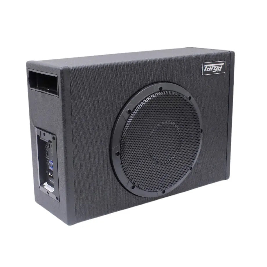 Targa TG-TSA208B 8-Inch Active Subwoofer Enclosure with Built-In Amplifier - 12000W