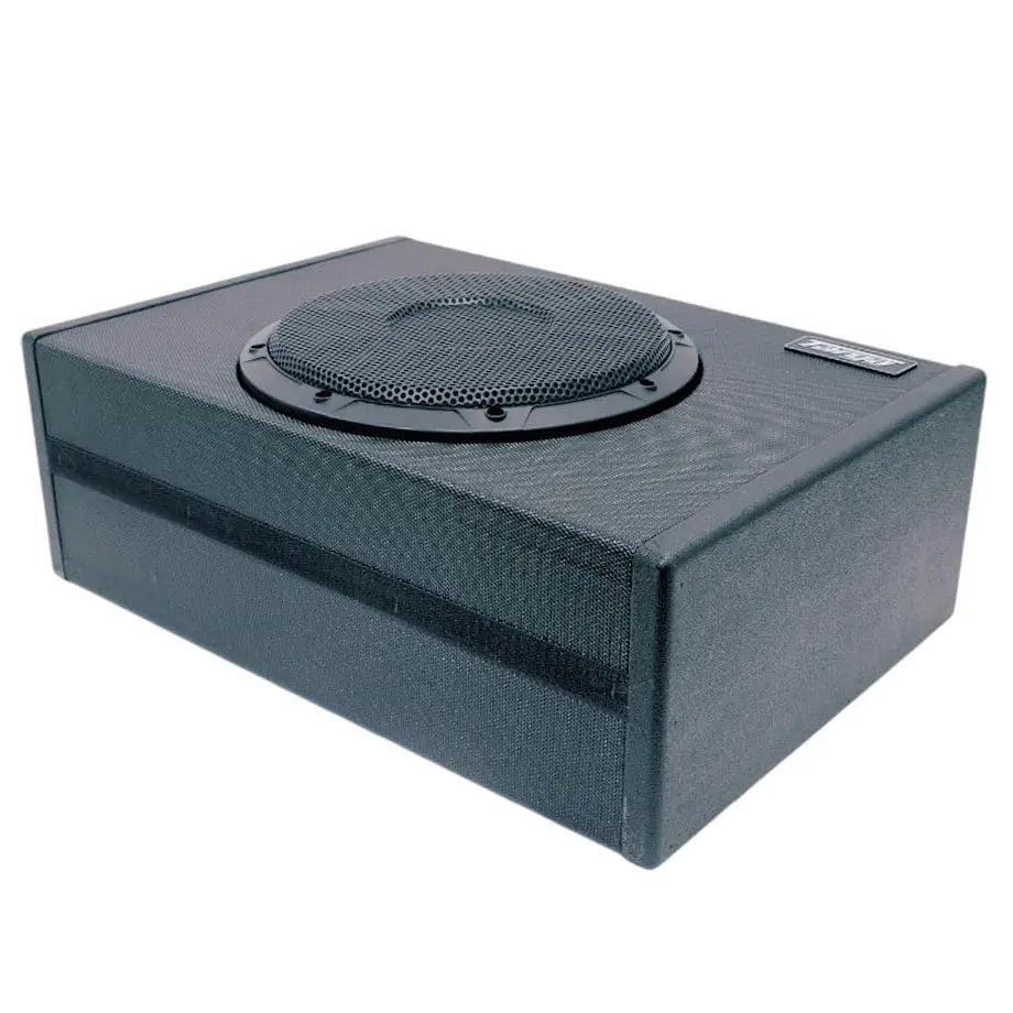 Targa TG-TSA208B 8-Inch Active Subwoofer Enclosure with Built-In Amplifier - 12000W