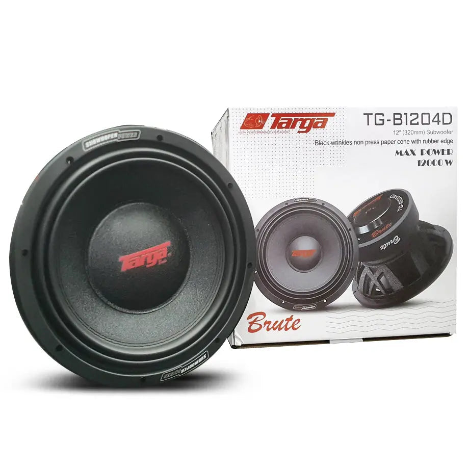 Targa TGB1204D Brute Series 12″ D4 DVC Subwoofer 12000W