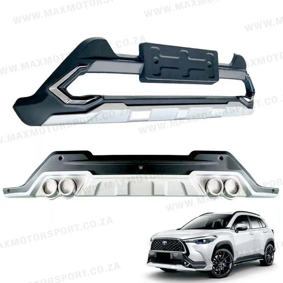 Toyota Corolla Cross (21-On) Plastic Bumper Add-On Upgrade Kit