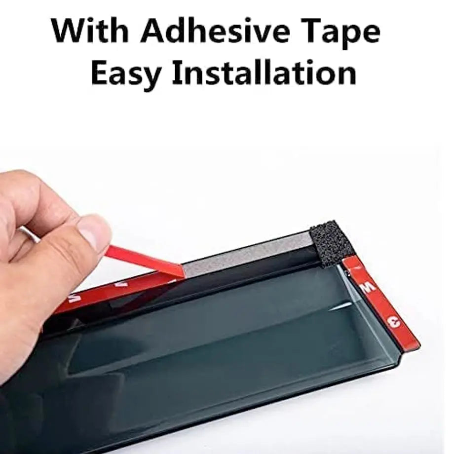 Toyota Etios (2012-20) Black Windshield (4-Piece)