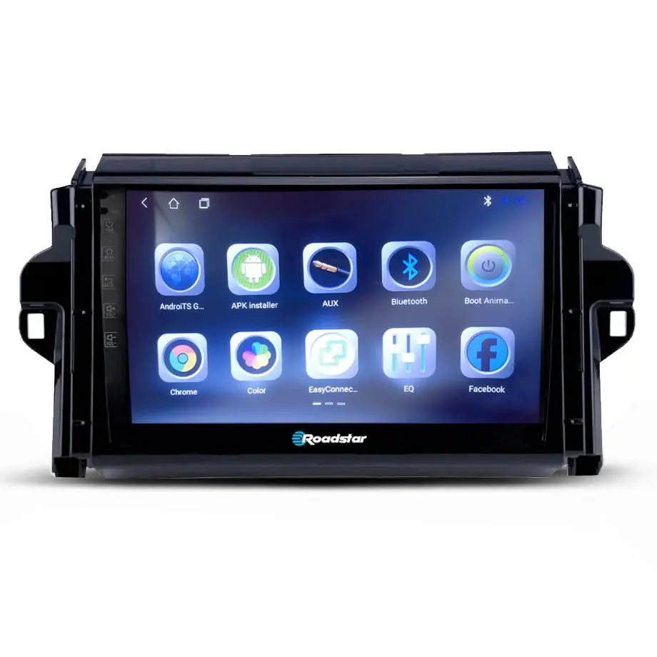 Toyota Fortuner (16-22) - 9 Inch Roadstar Android Entertainment & GPS System