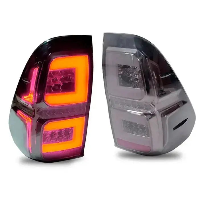 Toyota Hilux Revo (16-On) Smoked Black LED Taillights