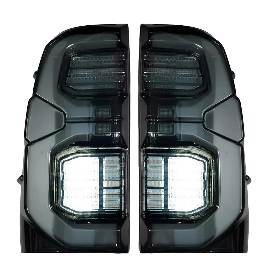 Toyota Hilux GR Sport Style (16-On) Smoked Black LED Taillights