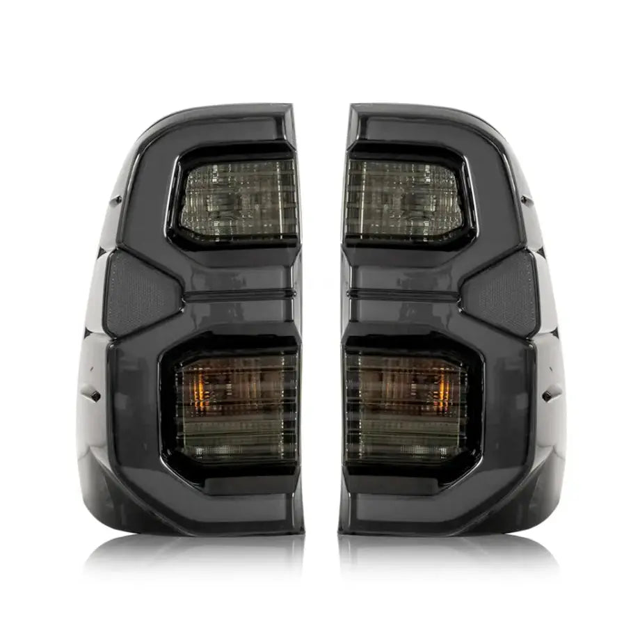Toyota Hilux Revo (16-On) Smoked Black LED Taillights