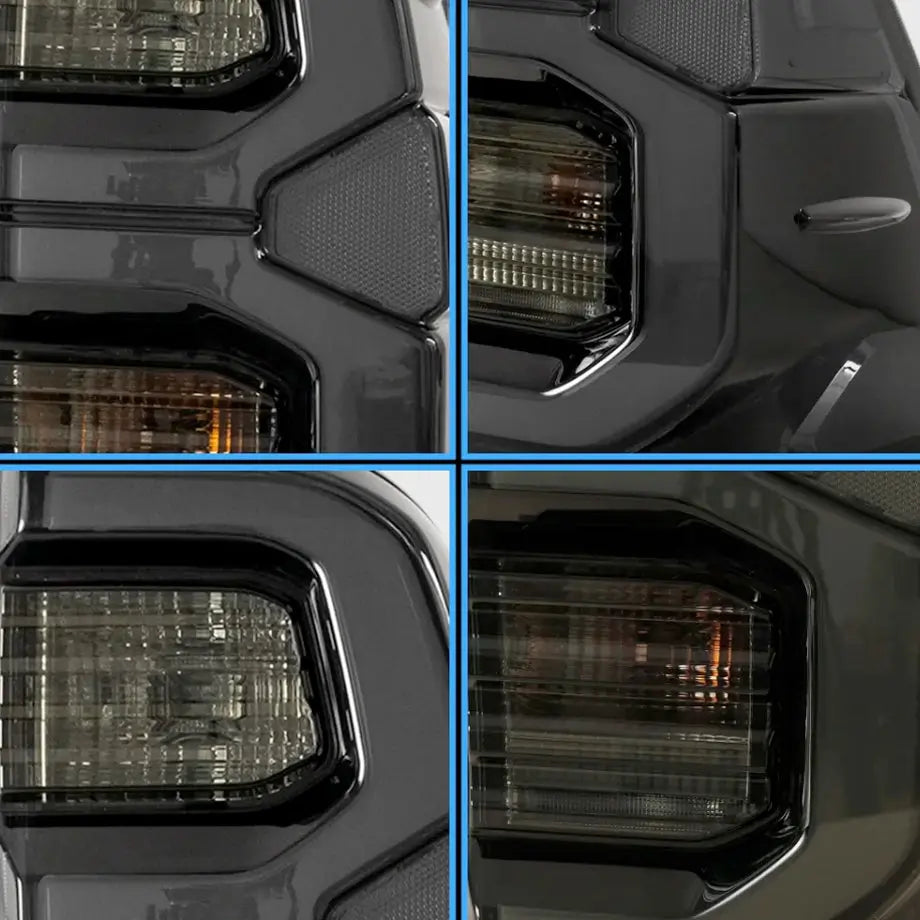 Toyota Hilux Revo (16-On) Smoked Black LED Taillights