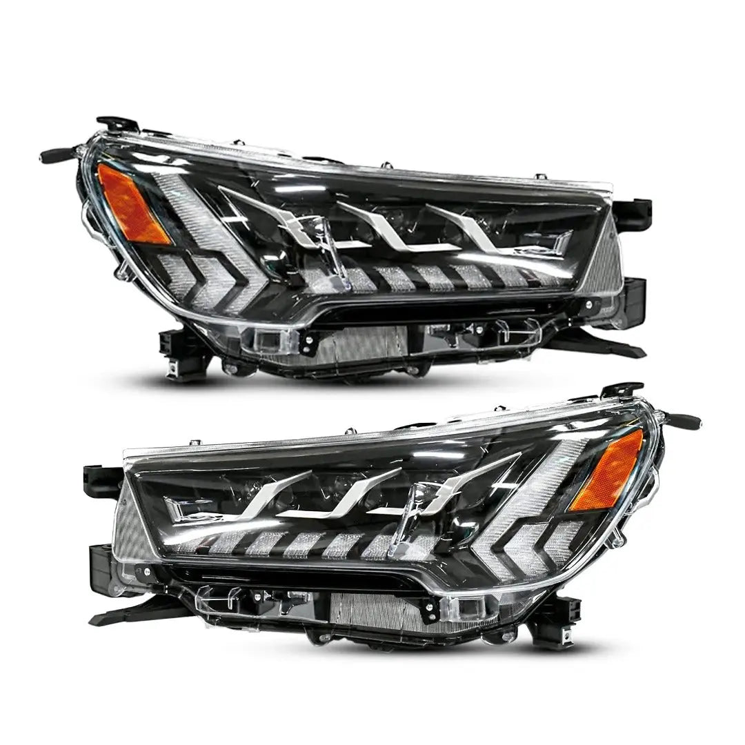 Toyota Hilux Revo (20-On) LED Projector Upgrade Headlights With Sequential Indicator