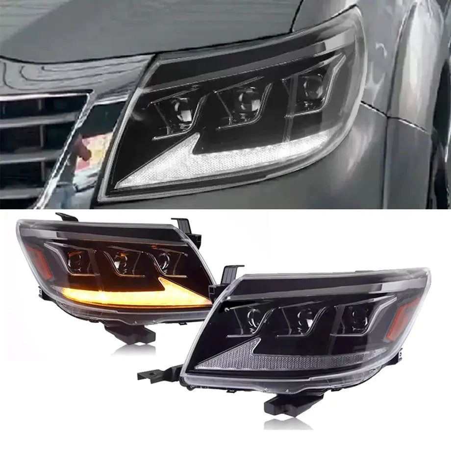 Toyota Hilux Vigo (12-15) Bugatti Style LED Projector Upgrade Headlights