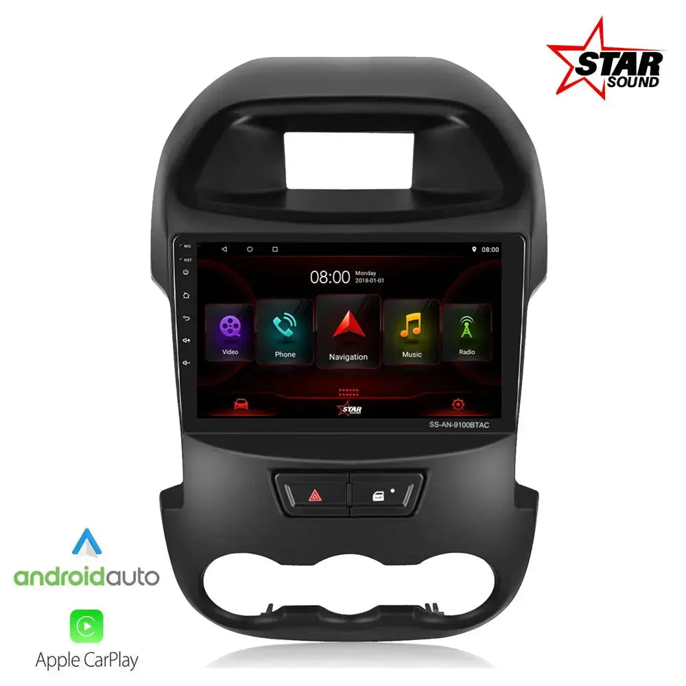 Ranger T6 (12-15) - 9 Inch Star Sound Android Entertainment & GPS System