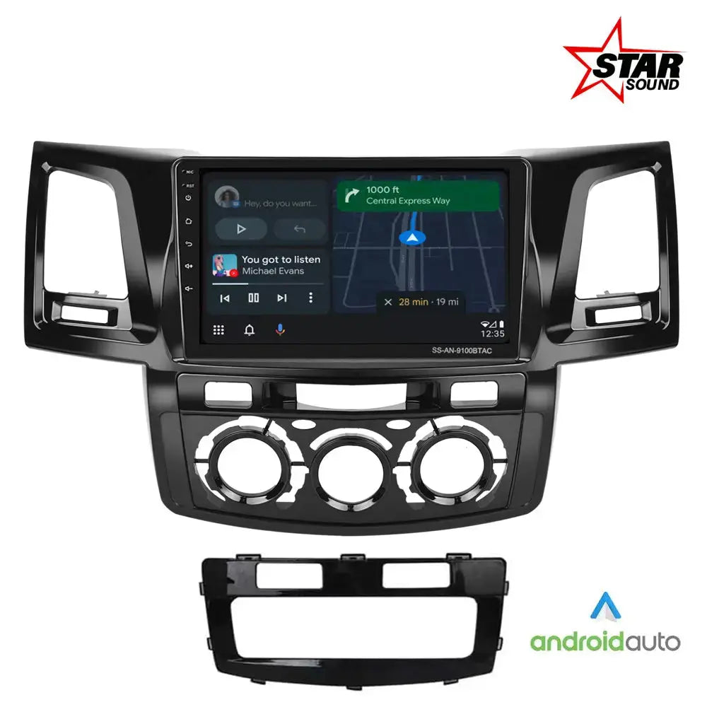 Toyota Hilux (05-14) - 9 Inch Star Sound Android Entertainment & GPS System