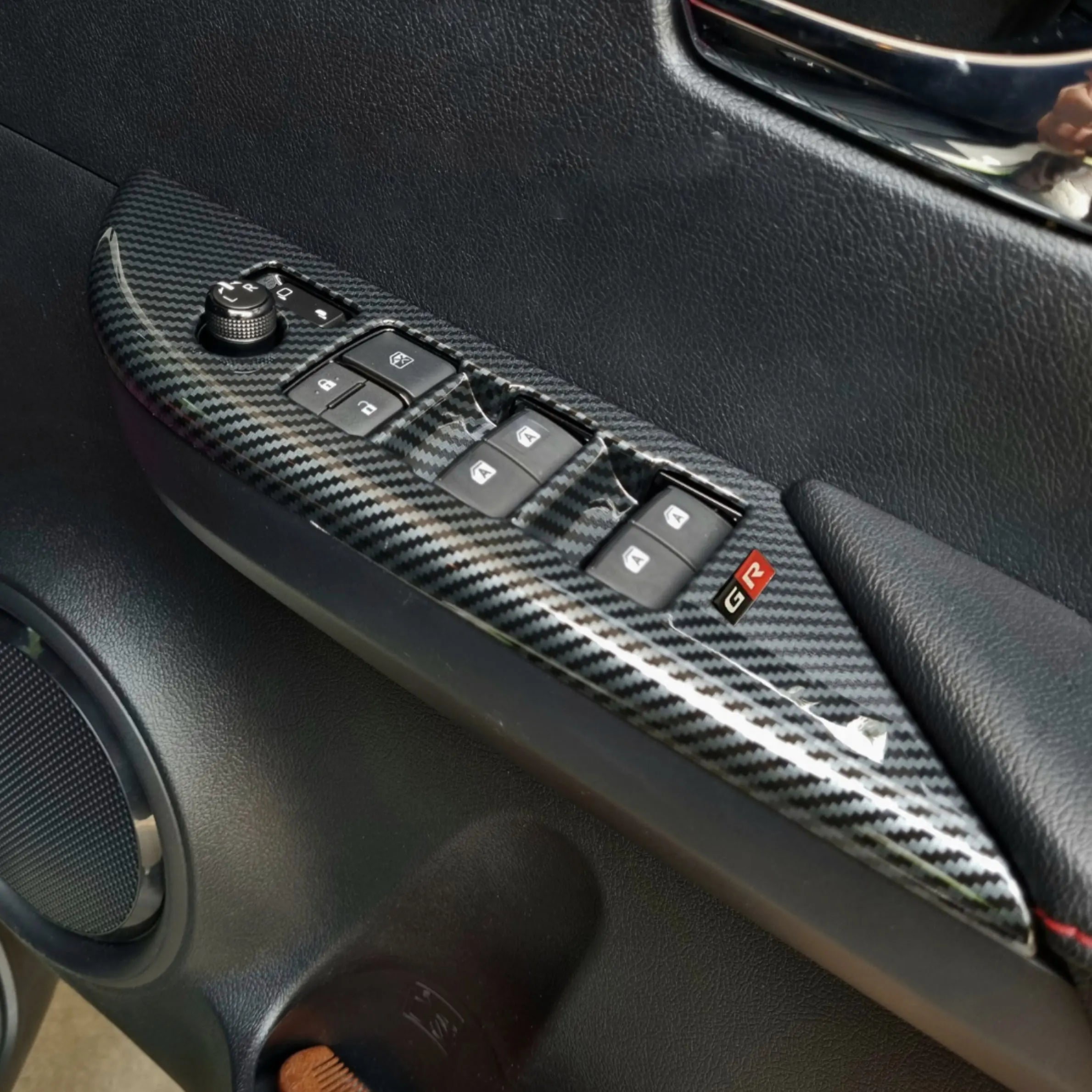 Toyota Hilux (16-On) GR Sport Carbon Look Interior Accessory Trim Kit - 15 Piece