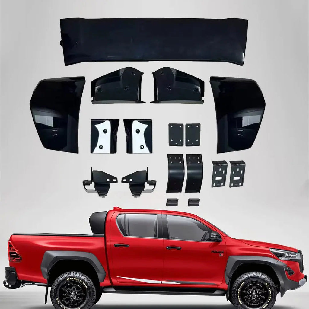 Toyota Hilux (16-On) GR Sport Style Gloss Black Sports Bar