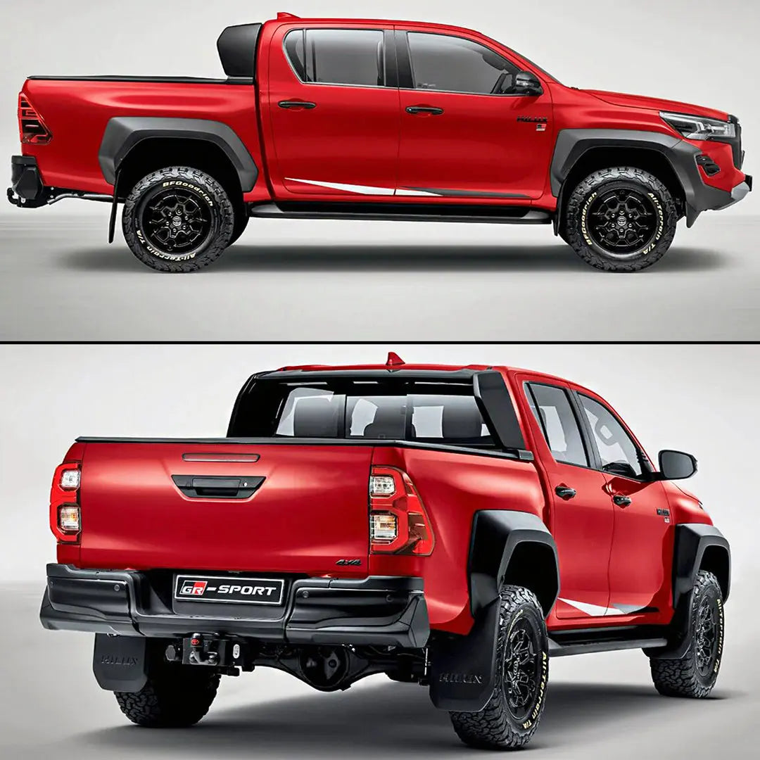 Toyota Hilux (16-On) GR Sport Style Gloss Black Sports Bar