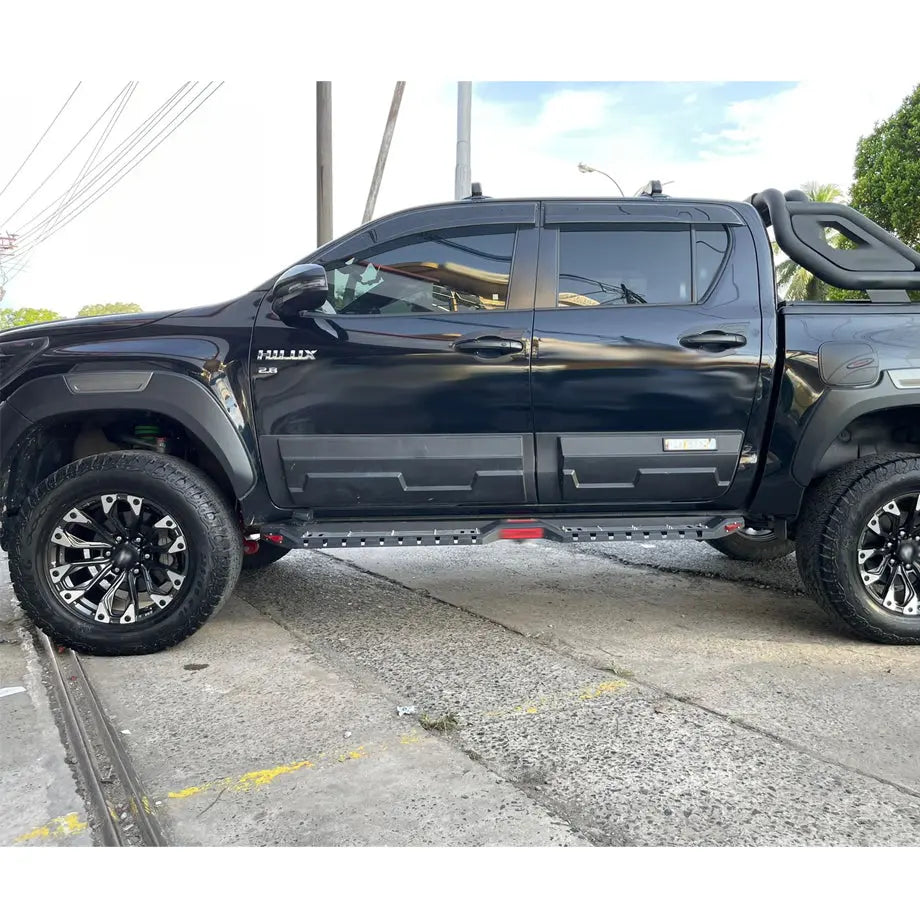 Toyota Hilux (16-On) GR Sport Style Smooth Plastic Door Moulding