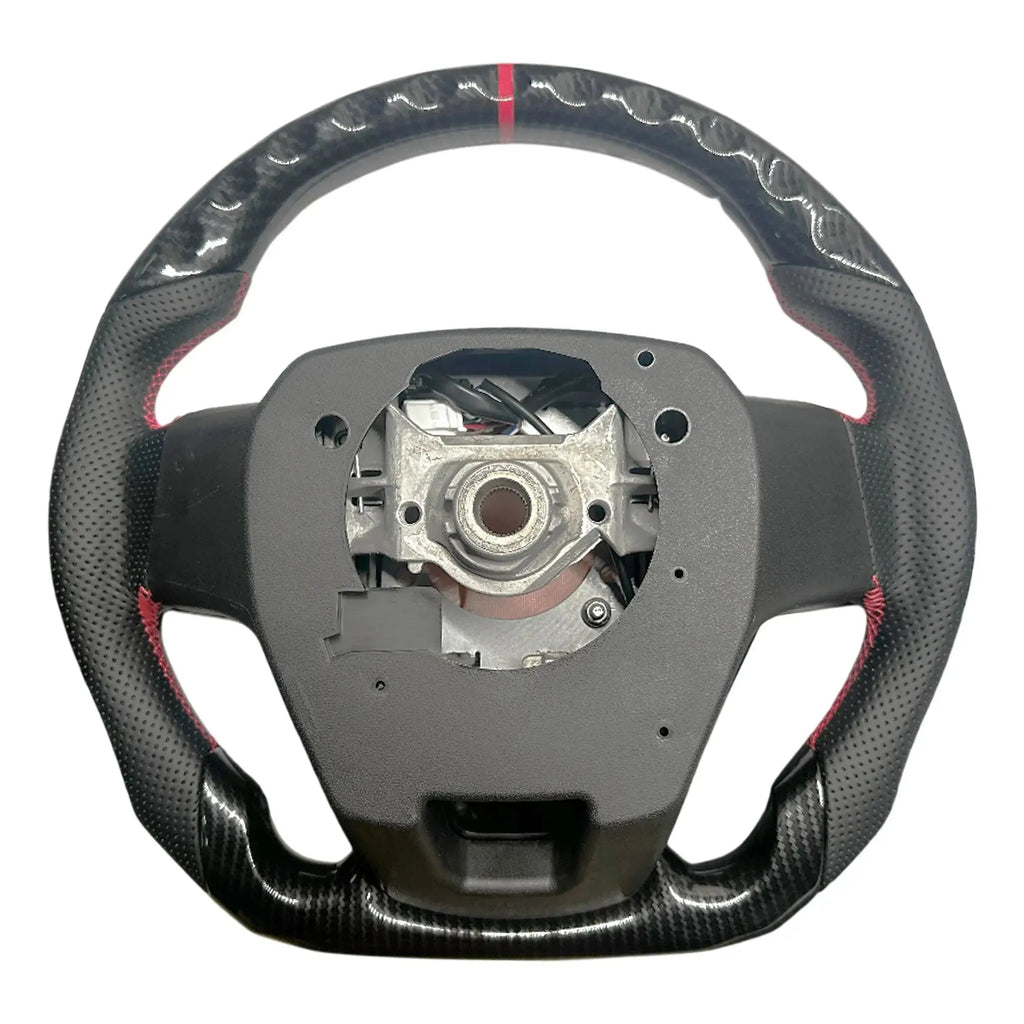 Toyota Land Cruiser LC300 GR Sport Style Carbon Look Upgrade Steering Wheel