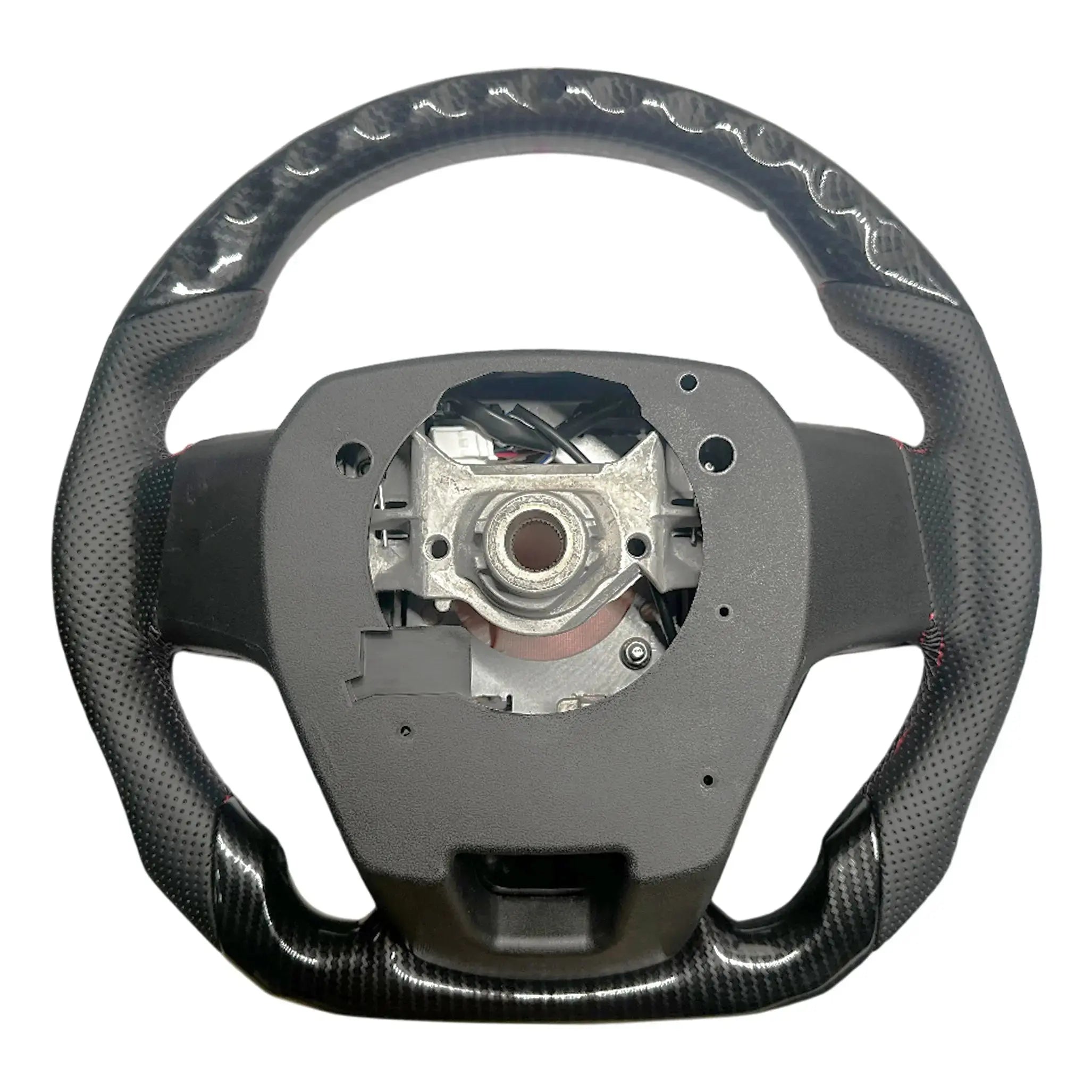 Toyota Land Cruiser LC300 GR Sport Style Carbon Look Upgrade Steering Wheel