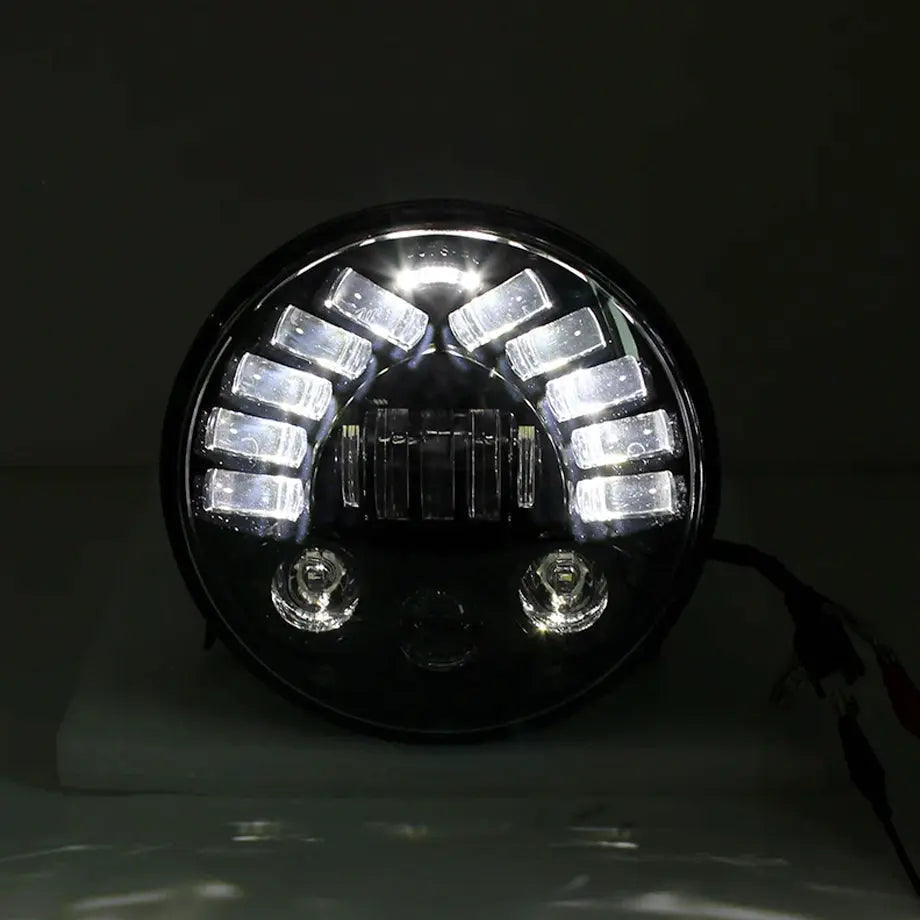 Universal - 7 inch Jeep Style DRL LED Projector Headlight