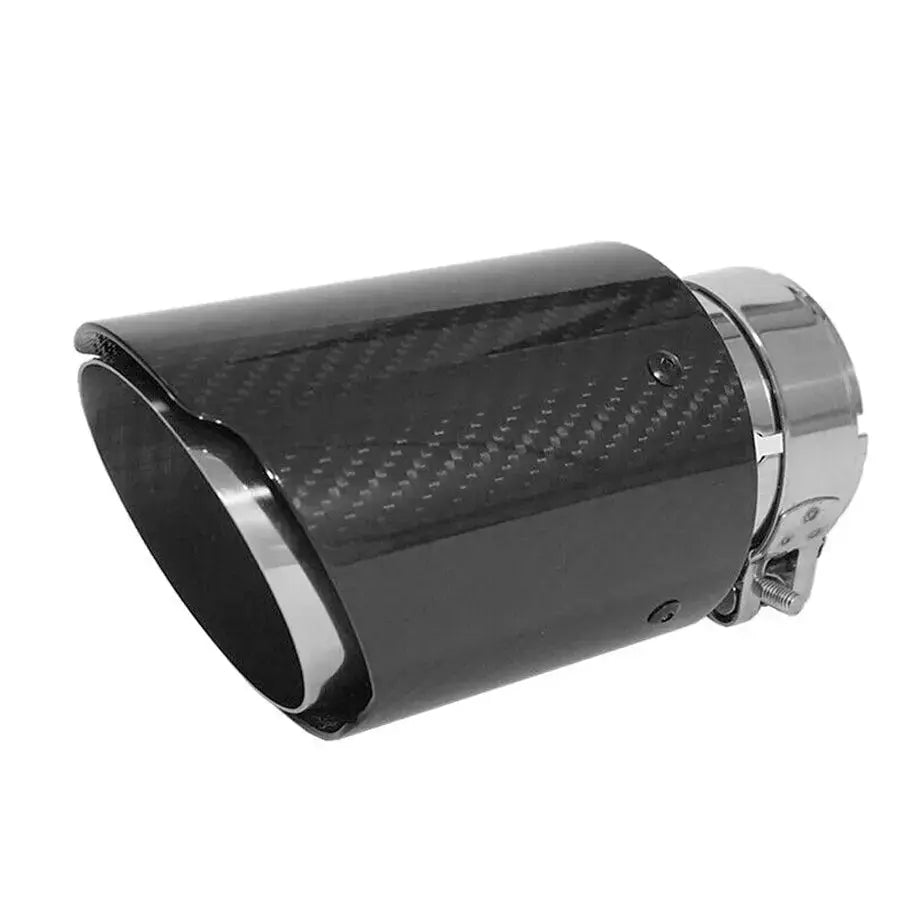 Universal Akropovik Style Carbon Fibre Exhaust Tail Pipes (64mm)