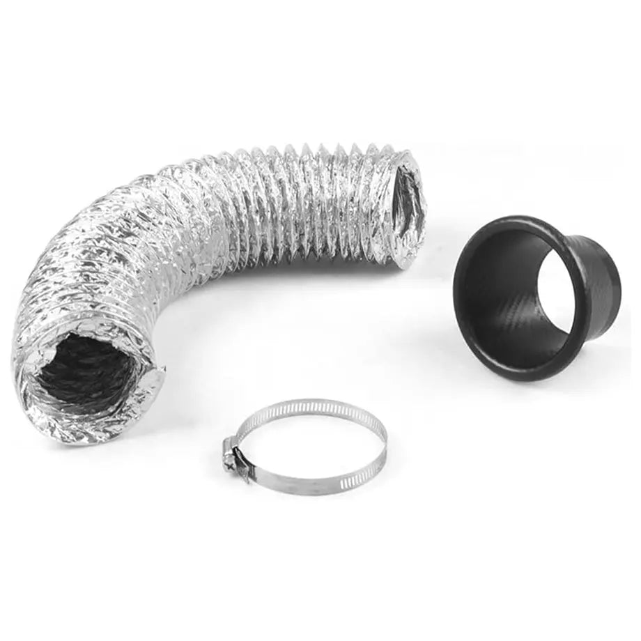 Universal Carbon Look Bumper Air Duct Funnel