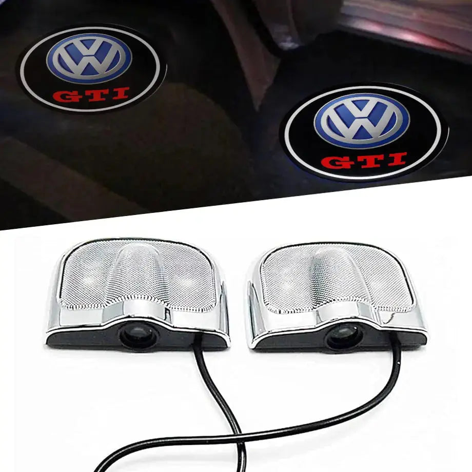 Universal Courtesy Shadow Lights - VW GTI Logo