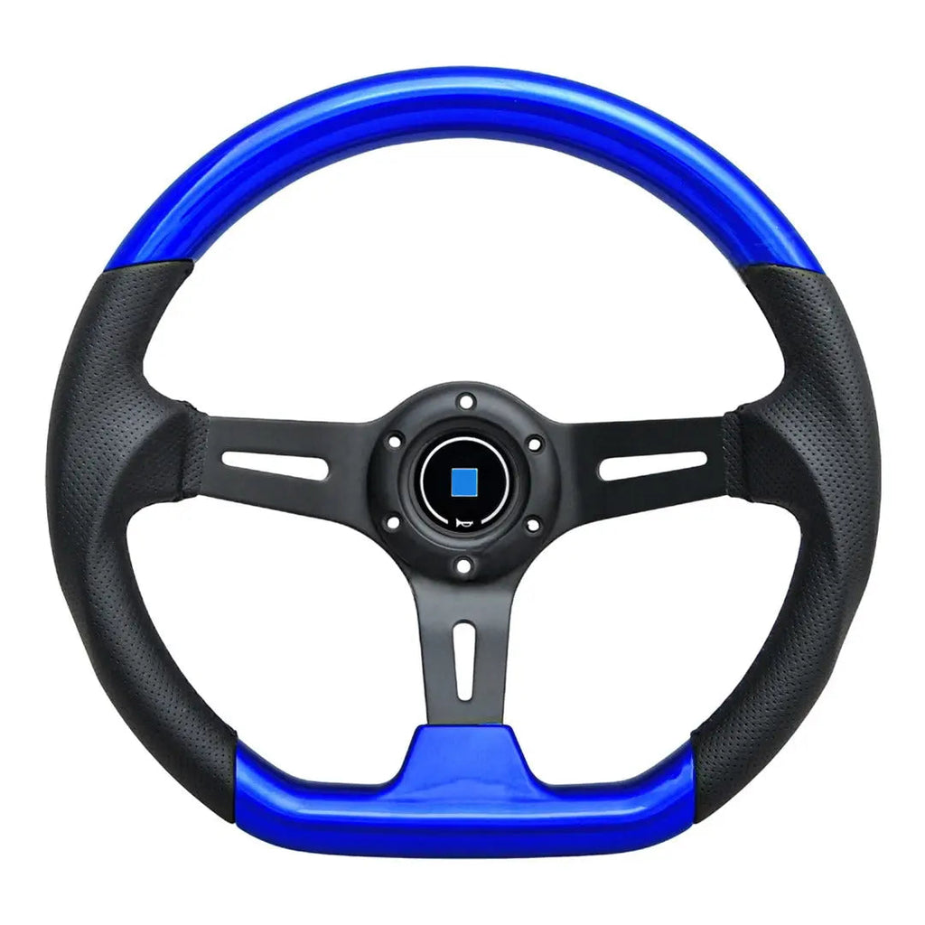 Universal Flat Bottom Drift Style Steering Wheel (320mm)
