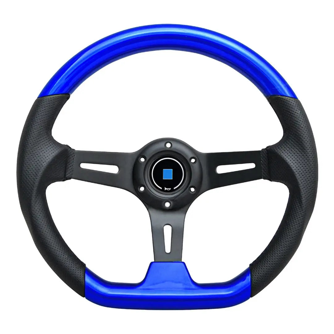 Universal Flat Bottom Drift Style Steering Wheel (320mm)